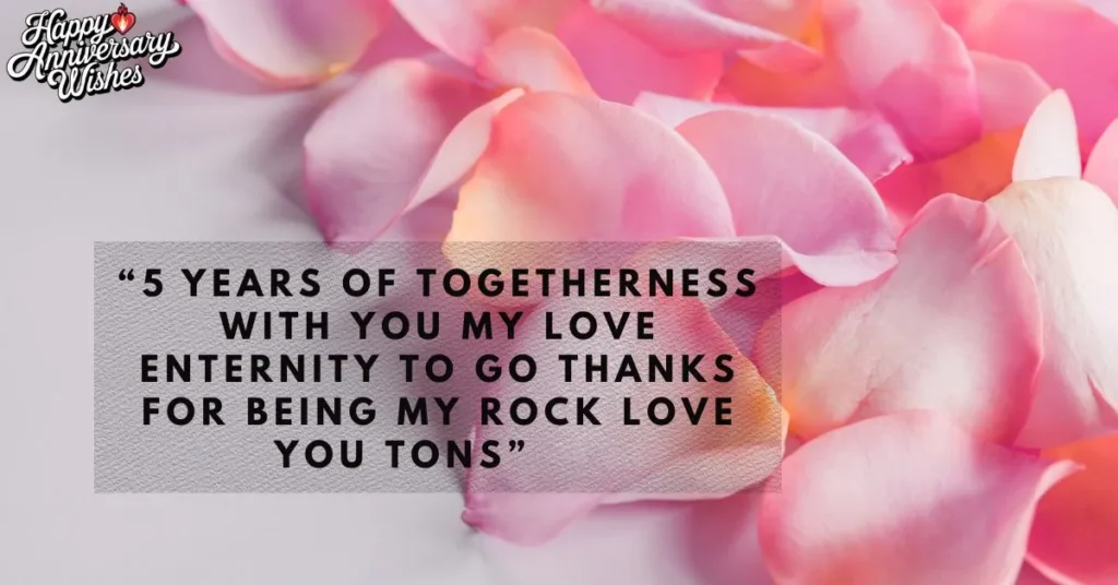 5 Year Complete Relationship Quotes