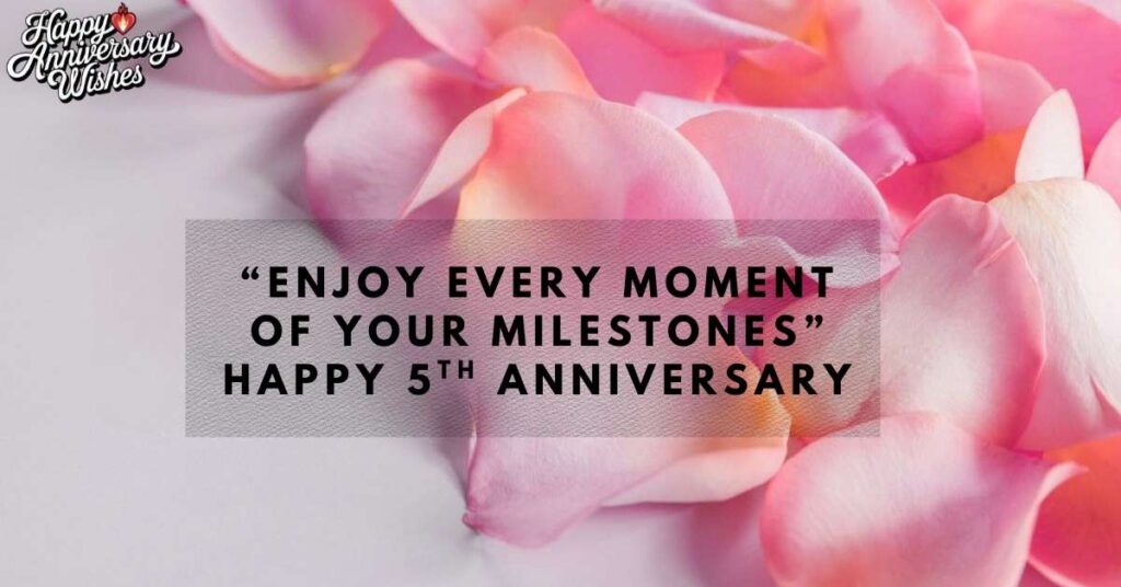 5th Wedding Anniversary Wishes