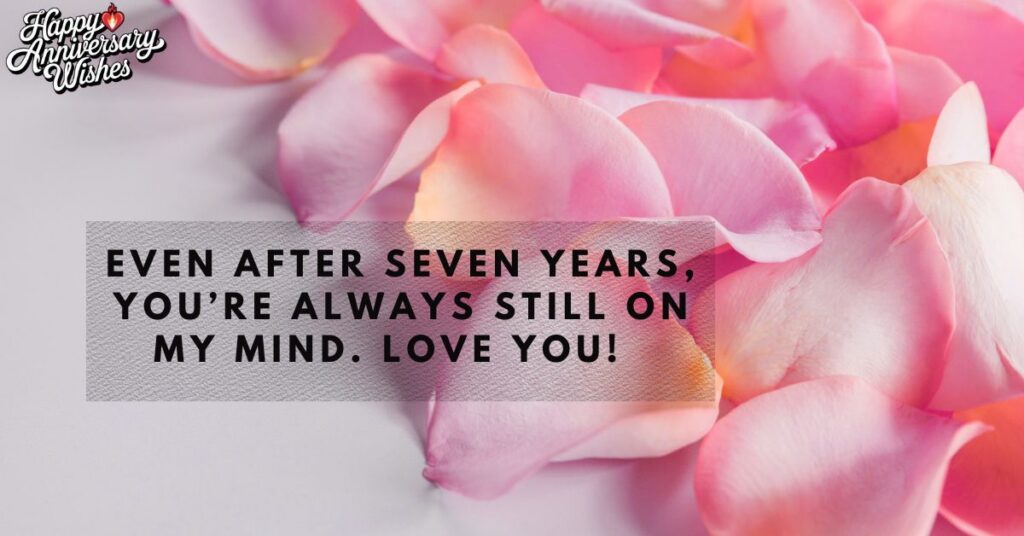 7th Wedding Anniversary Wishes