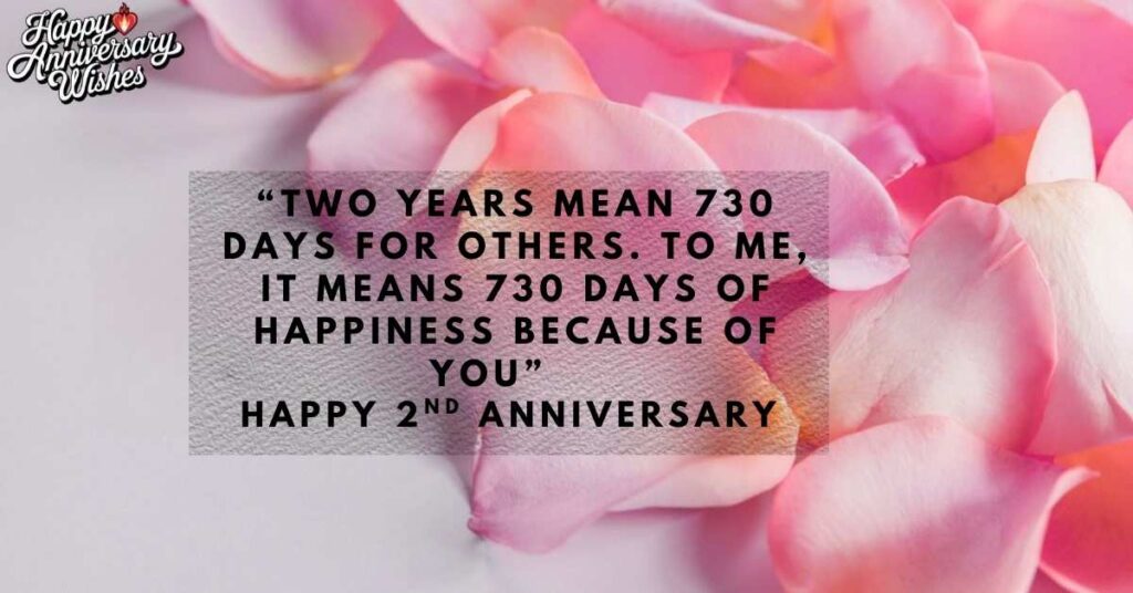 2 Year Anniversary